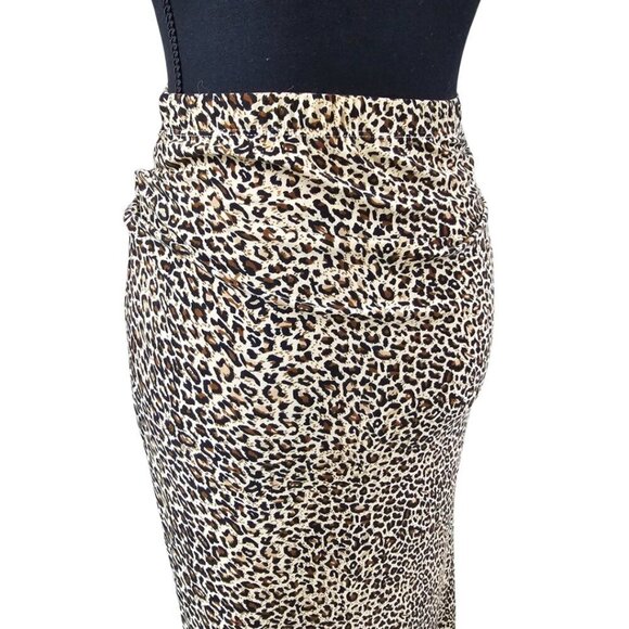 Leopard Print Women's asymmetrical skirt, Size Small, Shein - Picture 6 of 15